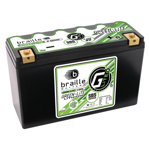 650 CCA Braille Battery Green Lite Lithium G-SBS30 BCI Group 30 GREEN-LiTE 12 Volt Battery, 947 Amps thumbnail 1