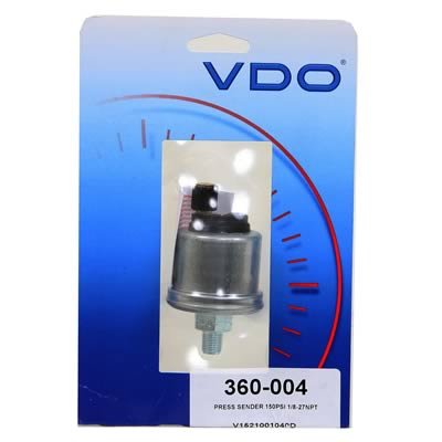 VDO Pressure Senders 360-004 Sender 0-150 Psi/10 Bar 1/8"-27 Thread thumbnail 1