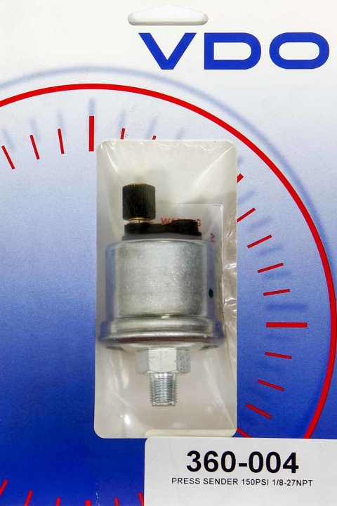 VDO Pressure Senders 360-004 Sender 0-150 Psi/10 Bar 1/8"-27 Thread thumbnail 2