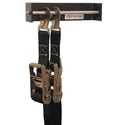 Clear One Trailer Accessories TC100 Organizer, Tie-Down Hanger, ABS Plastic, Black, Holds 6 Ratchet Tie-Downs, Each thumbnail 1