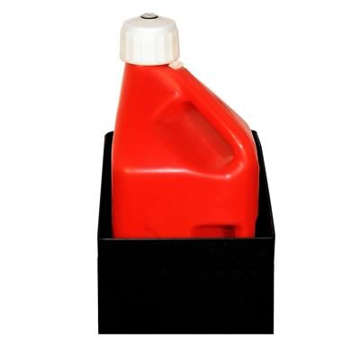 Clear One Trailer Accessories TC108 Organizer, Floor mount, Fuel Jug Holder, ABS Plastic, Black, Holds 1 Fuel Jug, Each thumbnail 3