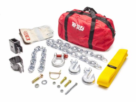 Hi-Lift Jack Company Off-Road Kits ORK Winch Accessory Kit, Off-Road, Winch Tensioner/Nose Attachment/Tree Strap, Gloves, Gear Bag, Kit thumbnail 3