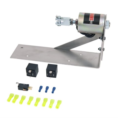 Shifnoid Electric Shifter Solenoid Kits SN5072 Solenoid, Electric, 3 Speed, B&M Pro Ratchet, Steel, Gold Dichromate, Kit