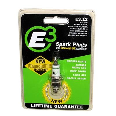 E3 Spark Plugs E3.12 Plug, E3, Gasket Seat, 14mm Thread, 0.375 in. Reach, Projected Tip, Non-Resistor, Each thumbnail 1