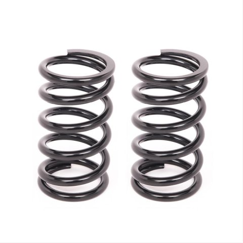 Aldan American 6 Inch Coil Spring 6-450BK2 Coilover Springs, 450 lbs./in. Rate, 2.50 in. I.D., 6.00 in. Length, Black, Pair