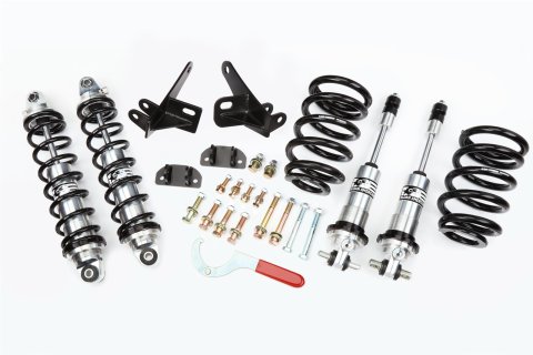 Aldan American Road Comp Coilover Kits 300106 Kit, Phantom Series, Front/Rear, Twin-Tube, 2 in. Body, Aluminum, 450 lbs./in. Front, 160 lbs./in. Rear, Kit thumbnail 1