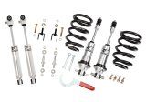 Aldan American Road Comp Suspension Packages for 1972-1979 RANCHERO, 1972-1976 TORINO - 300160 Coilover Kit, Lowered, Front, Twin-Tube, Aluminum Body, Natural, Polyurethane Bushing, Black, 450 lbs./in., Ford, Kit thumbnail 1