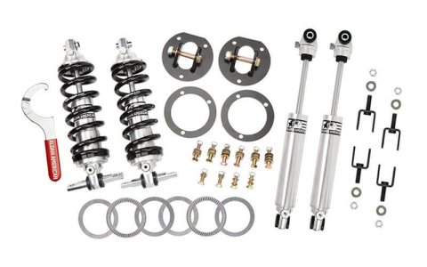 Aldan American Track Comp Coilover Kits for 1967-1973 MUSTANG - 300297 Kits, Comp, Front, Adjustable Valving, Black Springs, 450 lbs./in. Rate, Ford, Mercury, Kit thumbnail 1