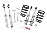 Aldan American Road Comp Suspension Packages 300169 Coilover Kit, Lowered, Front, Twin-Tube, Aluminum Body, Natural, Polyurethane Bushing, Black, 550 lbs./in., Buick, Chevy, Oldsmobile, Pontiac, Kit thumbnail 1