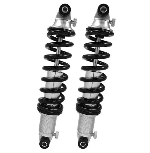 Aldan American Track Comp Coilover Kits for 1992-1995 VIPER - G1SBF2 Kit, Front, Twin-Tube, Aluminum, Silver Anodized, 550 lbs./in., Dodge, Pair