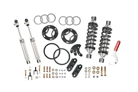 Aldan American Suspension Handling Packages 300325 Package, Track Comp, GM, 62-67 Chevy II, Double Adjustable, BB, Kit