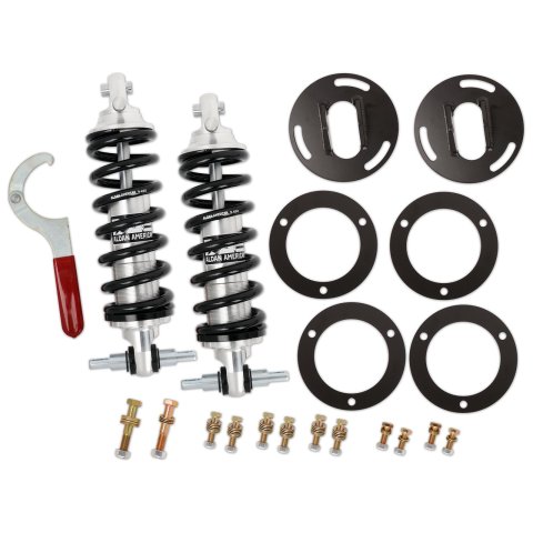 Aldan American Track Comp Coilover Kits 300129 Coil-Over Kit, BBF, Double Adjustable, Front, Mercury, Ford. Pair