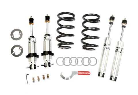 Aldan American Track Comp Suspension Packages for 1997-2003 F-150 - 300360 Coilover Kit, Single Adjustable, 800 lbs./in. Spring Rate, Front and Rear, Ford F-150, Kit