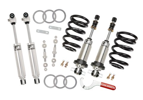 Aldan American Suspension Handling Packages 300319 Package, Track Comp, GM, 64-67 A-Body, Double Adjustable, SB, Kit