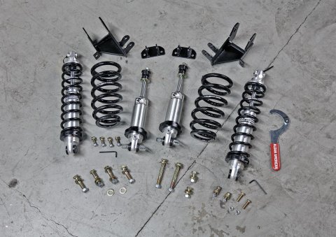 Aldan American Road Comp Coilover Kits 300103 Kit, Phantom Series, Front/Rear, Twin-Tube, 2 in. Body, Aluminum, 550 lbs./in. Front, 160 lbs./in. Rear, Kit thumbnail 4