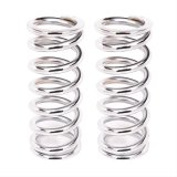 Aldan American 9 Inch Coil Spring 9-220CH2 Coilover Springs, 220 lbs./in. Rate, 2.50 in. I.D., 9.00 in. Length, Chrome, Pair thumbnail 1