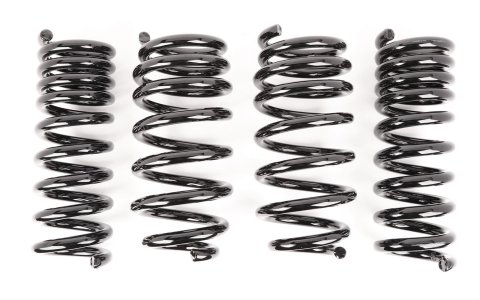 Aldan American Lowering Springs for 2008-2018 CHALLENGER - 500101 AXS Challenger Spring Kit, Front and Rear, 1.0 in. Front, 1.5 in. Rear, Black, Set of 4