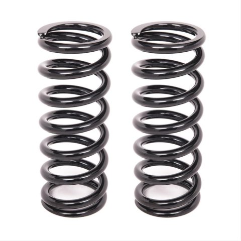 Aldan American 9 Inch Coil Spring 9-550BK2 Coilover Springs, Springs, 550 lbs./in. Rate, in. Length, 2.50 in. I.D., Black Powdercoated, Pair