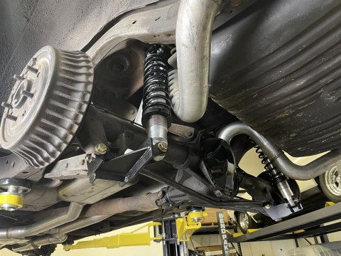 Aldan American Road Comp Coilover Kits ABRLS Kit, Rear, Twin-Tube, 0.5-0.3 in. Lowered, Aluminum, 120 lbs./in., Black, Buick, Chevrolet, Oldsmobile, Pontiac, Kit thumbnail 3