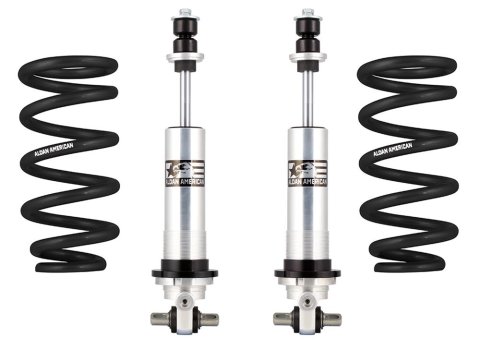 Aldan American Road Comp Coilover Kits for 1970-1981 CAMARO, FIREBIRD - AFBFMS3 Kit, Front, Twin-Tube, 0.0-2.0 in. Lowered, Aluminum, 450 lbs./in., Natural, Chevrolet, Pontiac, Pair thumbnail 2