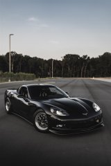 Aldan American Road Comp Coilover Kits for 2005-2013 CORVETTE - C6SB4 Kit, Rear And Front, Twin Tube, 550 lbs/in. Spring Rate, Silver Anodized/Black, Kit thumbnail 3