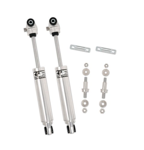 Aldan American TrueLine Shocks for 1965-1970 WILDCAT - 300375 Shock Kit, Shocks, Twin-tube, Single Adjustable, 23.70 in. Extended, 15.30 in. Collapsed, Gas Charged, Stock, Rear, Buick, Pair