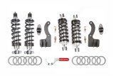 Aldan American Road Comp Coilover Conversion Kits 300385 Kit, Comp, Front and Rear, Adjustable Valving, Black Springs, 500 lbs./in. Rate Front, 500 lbs./in. Rate Rear, Chevy, Sold as a Set thumbnail 1