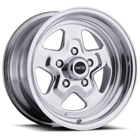 Vision American Muscle 521 Nitro Series Polished Wheels 15x7 Wheel, Nitro, Aluminum, Polished, 15 in. x 7.0 in., 5 x 4.75 in. Bolt Circle, 4 in. Backspace, Each thumbnail 2