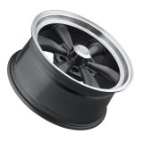 Vision American Muscle 141 Legend 5 Series Gunmetal Wheels 15x8 Wheel, Legend, Aluminum, Gloss Gray, 15 x 8.0 in., x 4.75 in. Bolt Circle, 4.50 in. Backspace, Each thumbnail 2