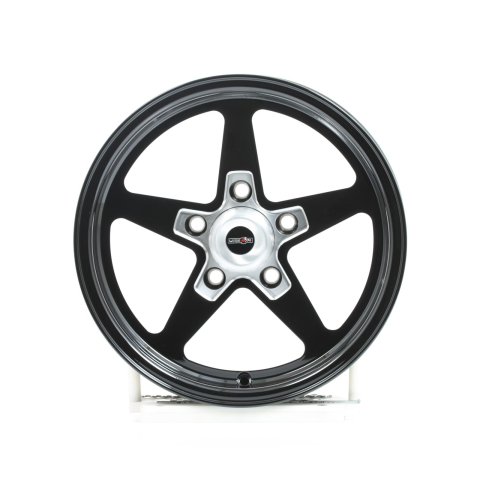 Vision American Muscle 571 Sport Star II Black Wheels 15x4 Wheel, II, Aluminum, Black, 15 in. x 4 in., 5 x 4.75 in./5 x 120.65mm Bolt Circle, 1.75 in. BS, Each thumbnail 2