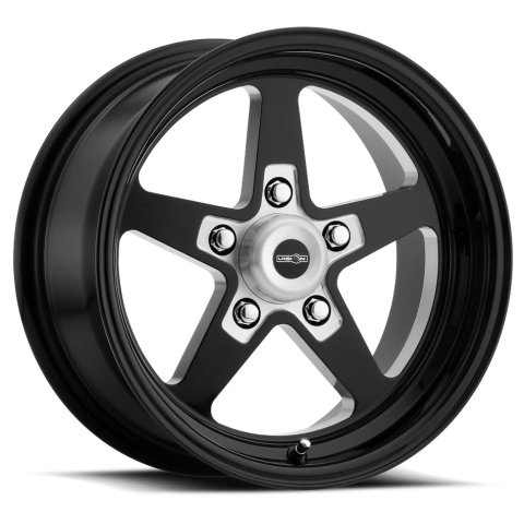 Vision American Muscle 571 Sport Star II Black Wheels 15x4 Wheel, II, Aluminum, Black, 15 in. x 4 in., 5 x 4.75 in./5 x 120.65mm Bolt Circle, 1.75 in. BS, Each thumbnail 6