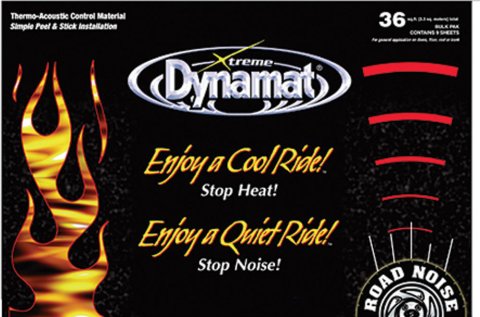 Dynamat Xtreme Sound Deadening Liners 10465 Deadener, Xtreme, Self Adhesive, 24 in. Length, 48 in. Width, .067 in. Thick, Set Of Nine thumbnail 2