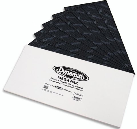 Dynamat Xtreme Sound Deadening Liners 10465 Deadener, Xtreme, Self Adhesive, 24 in. Length, 48 in. Width, .067 in. Thick, Set Of Nine thumbnail 3