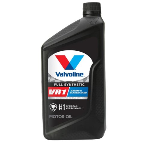 20w50 Valvoline VR1 Racing Motor Oil 679082 Engine Oil, Racing, Full Synthetic, 20W50, 1 qt., Each thumbnail 1