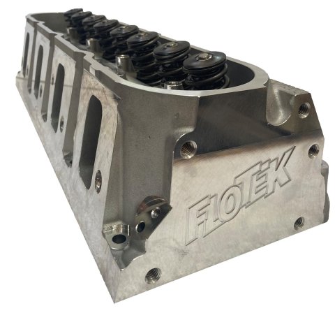FLOTEK 276cc LS3 Cylinder Heads LS3-505 Head, Assembled, 68cc Combustion Chamber, Intake Runner, 92cc Exhaust Runner, Aluminum, Chevy, LS, Each thumbnail 1