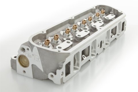 FLOTEK 180cc Small Block Ford Cylinder Heads 203-500 Head, 180cc, Bare, Aluminum, Natural, Ford, Windsor, Each