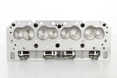 FLOTEK 180cc Small Block Chevy Cylinder Heads 102-505 Head, 180cc, Assembled, Hydraulic Roller, Straight, Aluminum, Natural, Chevy, Block, Each thumbnail 2
