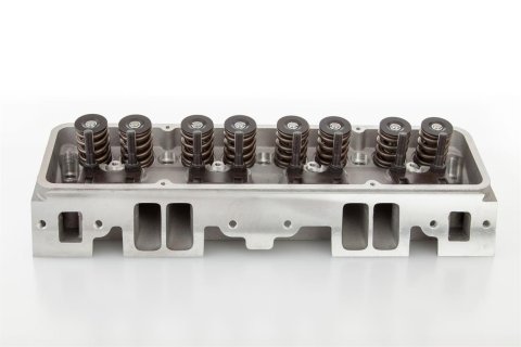 FLOTEK 180cc Small Block Chevy Cylinder Heads 102-505 Head, 180cc, Assembled, Hydraulic Roller, Straight, Aluminum, Natural, Chevy, Block, Each thumbnail 3
