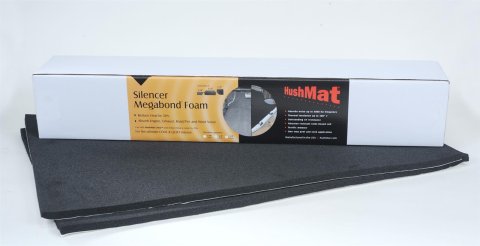 HushMat Silencer Megabond Kits 20300 Sound Deadener, Megabond, Door/Headliner, 23 in. Length, 36 in. Width, 0.500 in. Thick, Self-Adhesive, Pair thumbnail 4