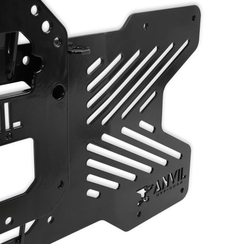 Anvil Off-Road Spare Tire Spacers 628-31AOR Carriers, Spacers, Tailgate Location, Steel, Black, 37.00 in. Maximum Diameter, Ford, Each thumbnail 2
