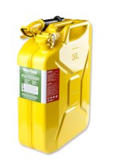 5.3 Gallons Anvil Off-Road Jerry Can 3011AOR Can, Gallons/20 Liters, Gas, Diesel, Kerosene, Steel, Yellow, Each thumbnail 3