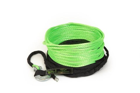 Voodoo Offroad Winch Lines 1400001A Line, Synthetic, 1/4 in. Diameter, 50 ft. Length, Green, 9,700 lbs. Capacity, Each thumbnail 1