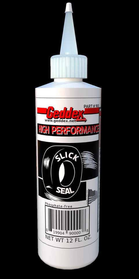Geddex Slick Seal 900 Tire Treatments, Seal, 12 oz. Bottle, Phosphate-Free, Each thumbnail 2