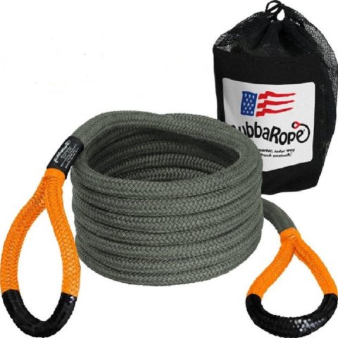 Bubba Rope Off-Road Jeep Recovery Gear Sets 176855DRG Set, 3/4 in. Diameter, 30 ft. Long, Blaze Orange Eyelets, with Shackles, Bag, Kit thumbnail 2