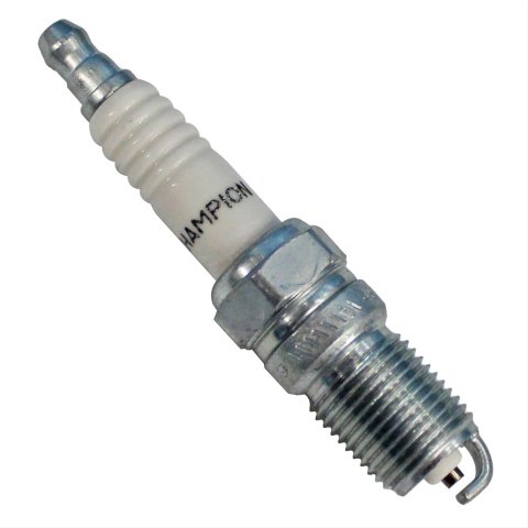 Champion Copper Plus Spark Plugs 401 Plug, RS12YC, Plus, Tapered Seat, 14mm Thread, .708 in. Reach, Projected Tip, Resistor, Each thumbnail 1