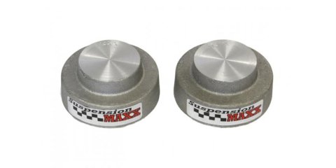 SuspensionMAXX MAXXStak Rear Coil Spacers SMX-15100M Coils Spring Spacers, Aluminum, 1.0 in. Rear, Chevy, GMC, Pair thumbnail 2