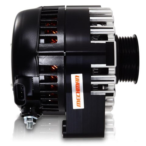 MechMan S Series Billet Racing Alternators for 2005-2013 CORVETTE - B13969240B and Generators, Alternators, 12 V, 240 amps, Black Anodized, Serpentine Pulley, Chevrolet, 6.0L, 6.2L, 7.0L, Each thumbnail 1