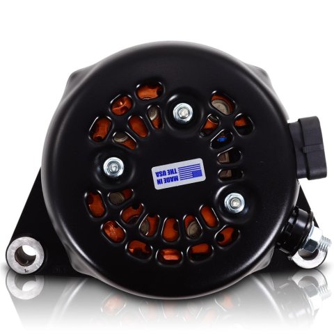 MechMan S Series Billet Racing Alternators for 2005-2013 CORVETTE - B13969240B and Generators, Alternators, 12 V, 240 amps, Black Anodized, Serpentine Pulley, Chevrolet, 6.0L, 6.2L, 7.0L, Each thumbnail 3