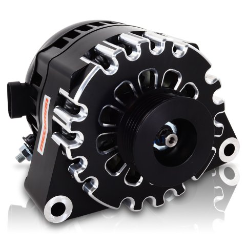 MechMan S Series Billet Racing Alternators for 2005-2013 CORVETTE - B13969240B and Generators, Alternators, 12 V, 240 amps, Black Anodized, Serpentine Pulley, Chevrolet, 6.0L, 6.2L, 7.0L, Each thumbnail 5