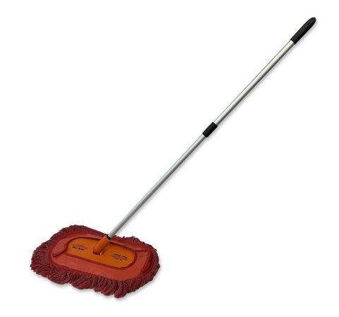 California Car Duster XL Floor with Extension Handle 96627 Cleaning Brushes, Duster, Extendable, Aluminum Handle, 17 in. x 9 in. Mop Head, Each thumbnail 1